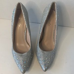 Diamond studded Celeste Heels